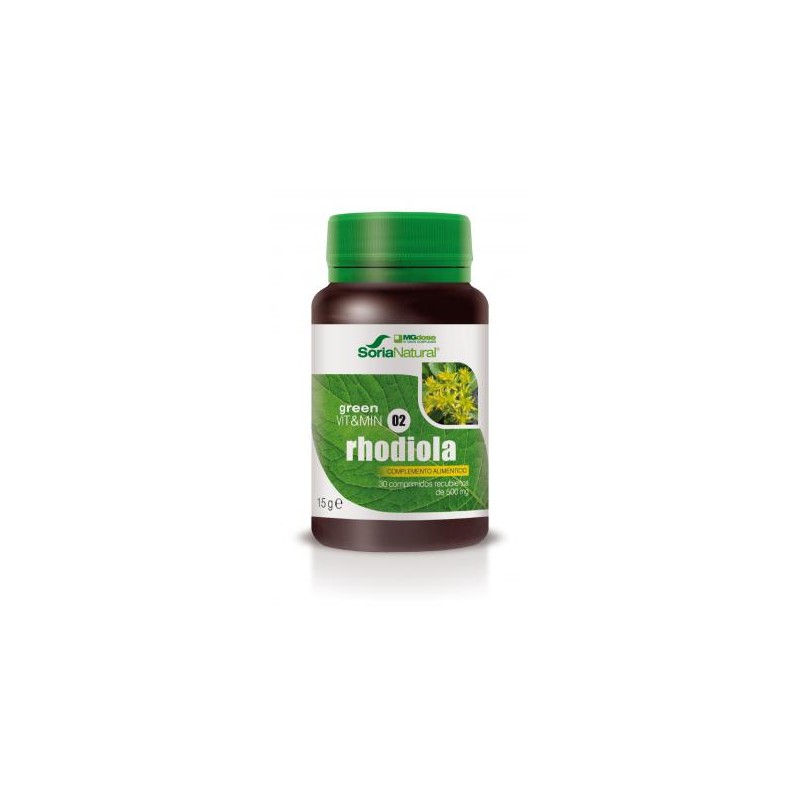 Soria Natural Green Vit&Min 02 Rhodiola 30 Cápsulas