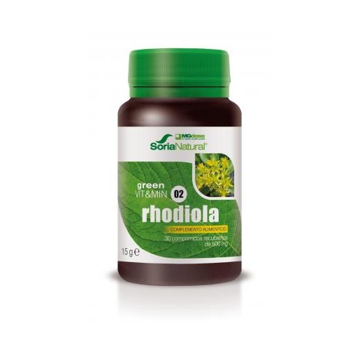 Soria Natural Green Vit&Min 02 Rhodiola 30 Cápsulas