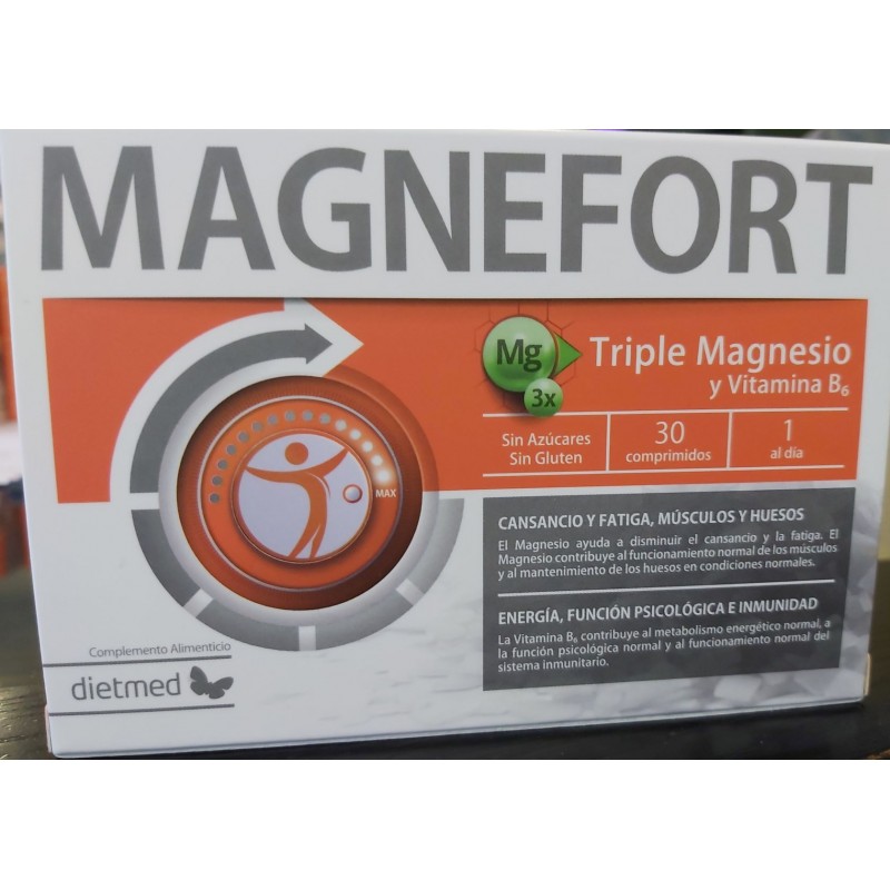 DIETMED - MAGNEFORT - TRIPLE MAGNÉSIO 30 COMP