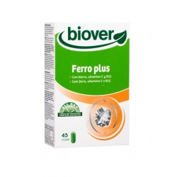 Biover Ferro Plus 45 cápsulas