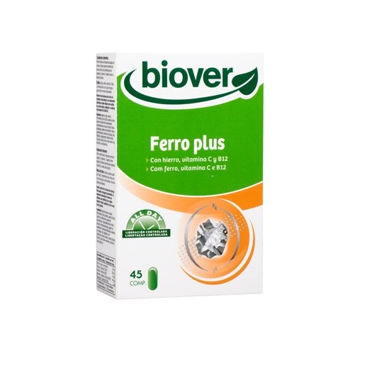 Biover Ferro Plus 45 cápsulas