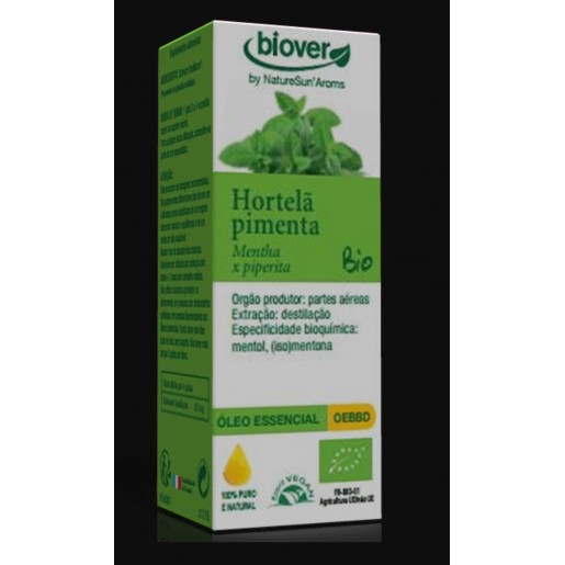 Biover - Oleo essencial Bio de Hortelã-pimenta 10 ml