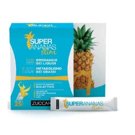 Zuccari Super Ananás Slim 25 Saquetas 10ml