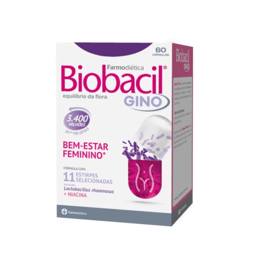 Farmodietica Biobacil Gino 60 cápsulas