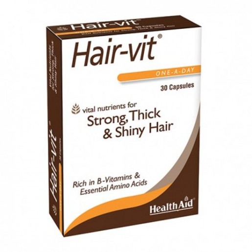 Health Aid Hair-Vit 30 cápsulas