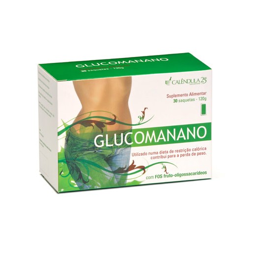 Calêndula - Glucomanano 30 saquetas 120g