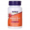 Now Vitamina D3 5000mg 120 cápsulas