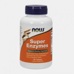 Now Super Enzymes 90 cápsulas