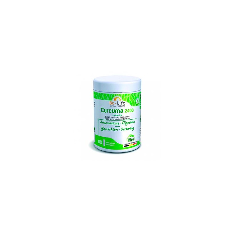 Bio-Life Curcuma + piperine bio 60 cápsulas