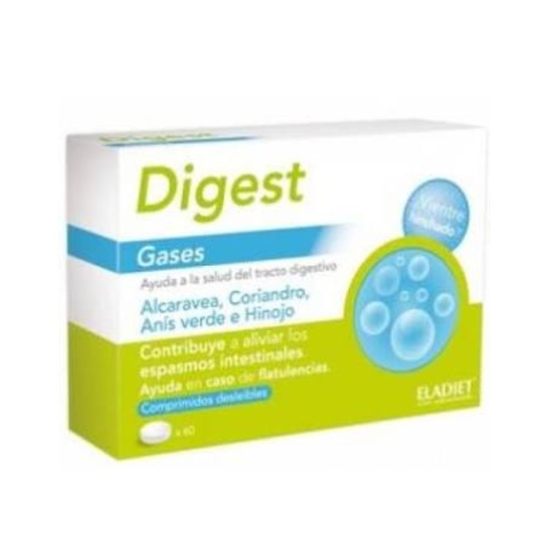 Eladiet DIGEST GASES COMPRIMIDOS – 60 COMP