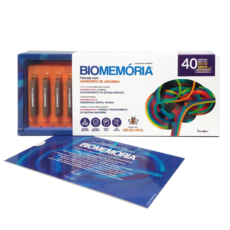 Fharmonat BioMemória 30+10 ampolas