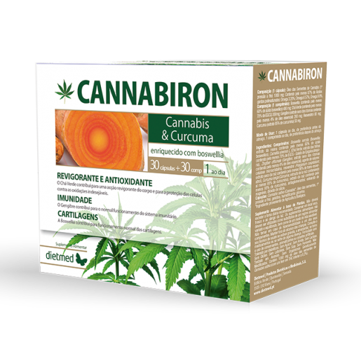 CANNABIRON 30 CAPSULAS + 30 COMPRIMIDOS