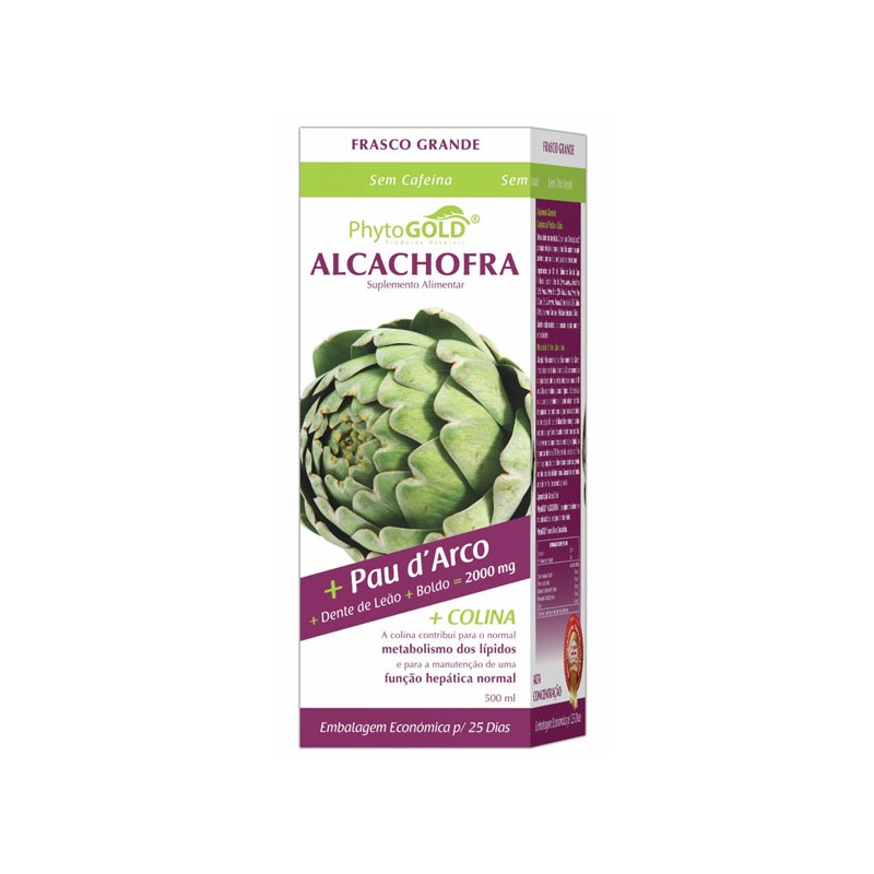 PHYTOGOLD® ALCACHOFRA Xarope 500ml