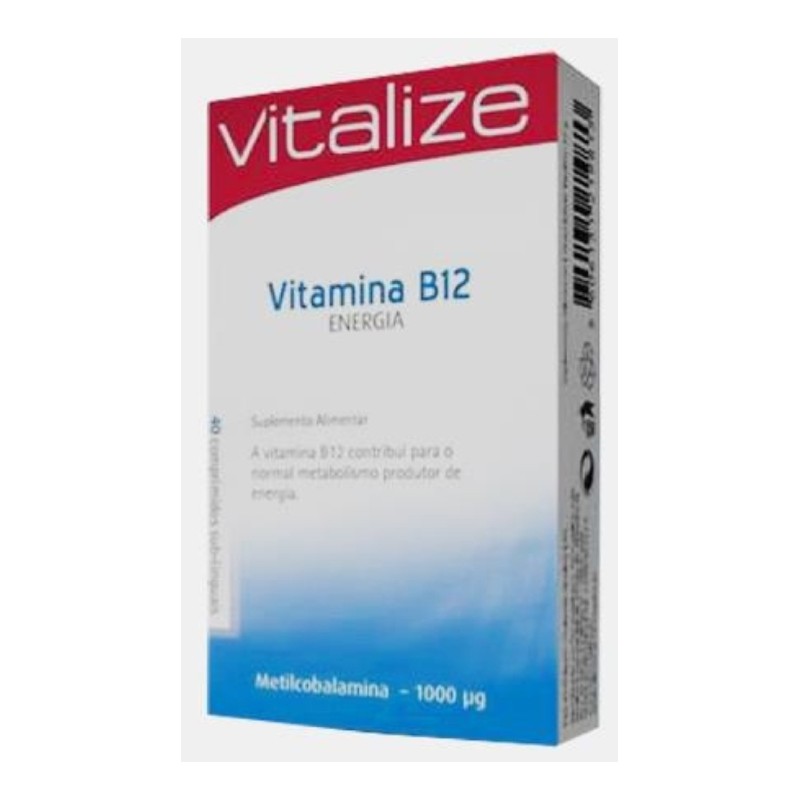 Vitalize VITALIZE VITAMINA B12 METILCOBALAMINA 1000mcg 40 COMP