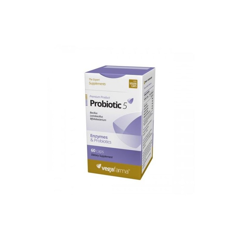 Vegafarma Probiotic 5 60 Cápsulas