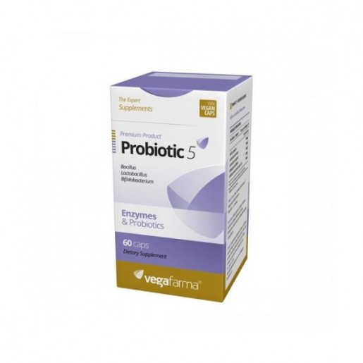 Vegafarma Probiotic 5 60 Cápsulas