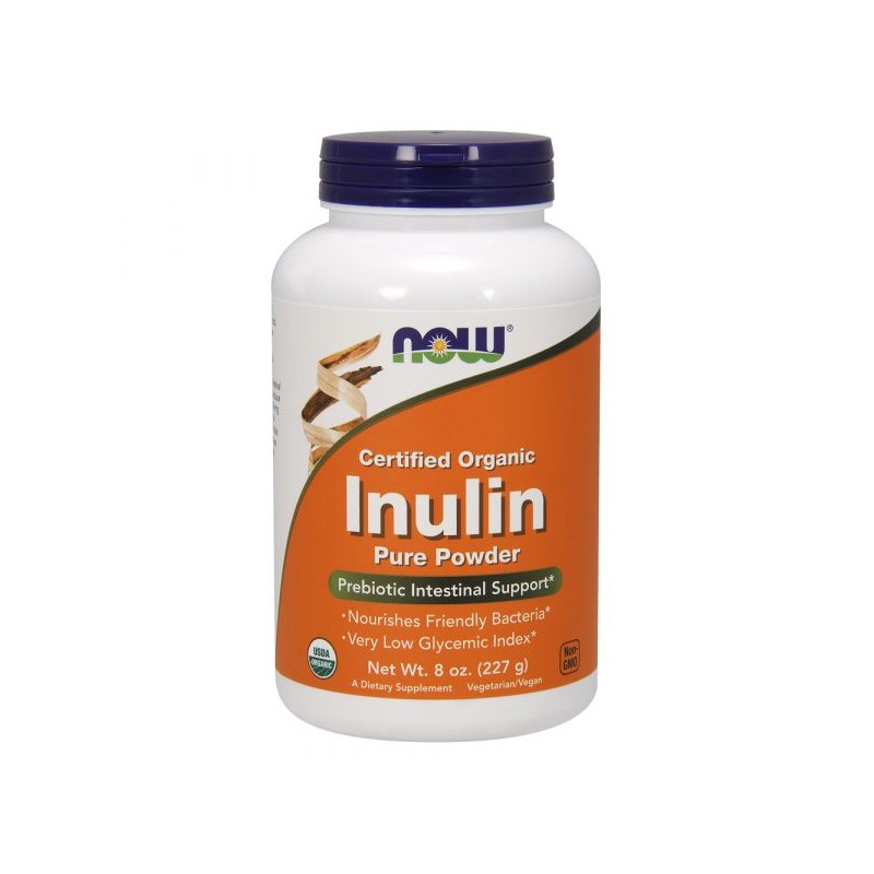 Now INULIN PREBIOTIC PURE POWDER – 227G