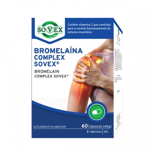 Sovex Bromelaína Complex 60 cápsulas