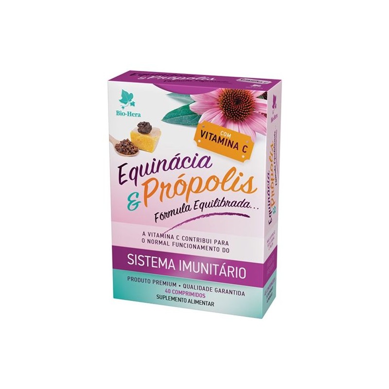 Bio-Hera Equinácea & Própolis 40 comprimidos