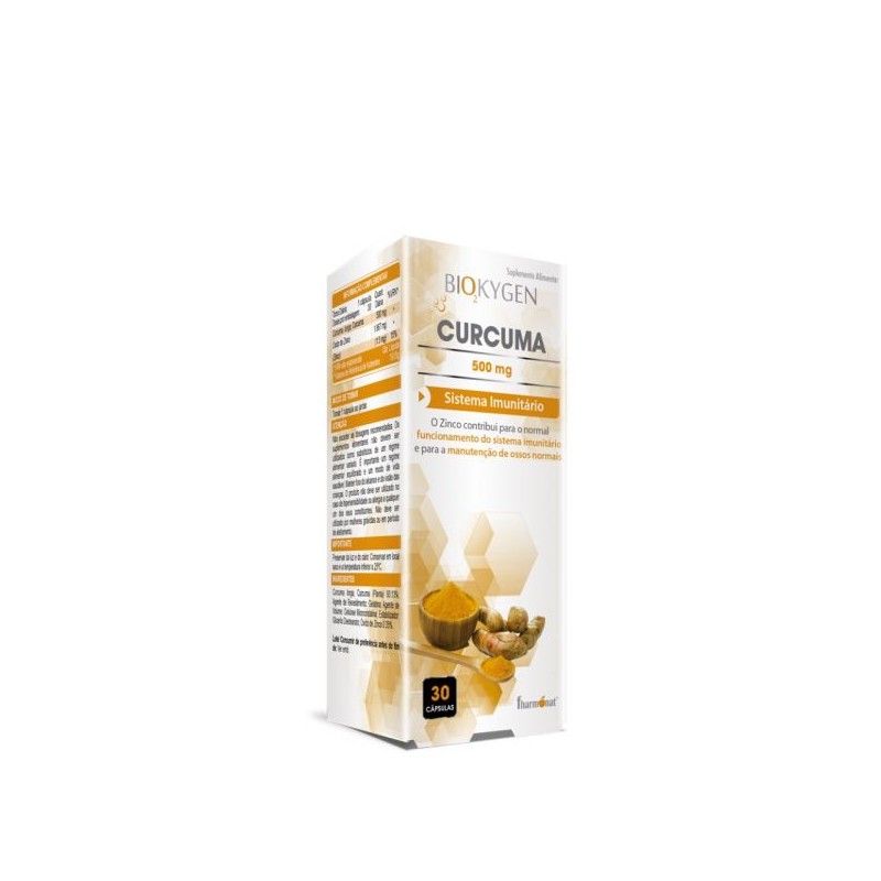 Biokygen Curcuma 500mg 30 cápsulas