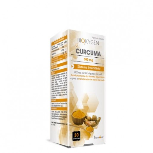 Biokygen Curcuma 500mg 30 cápsulas