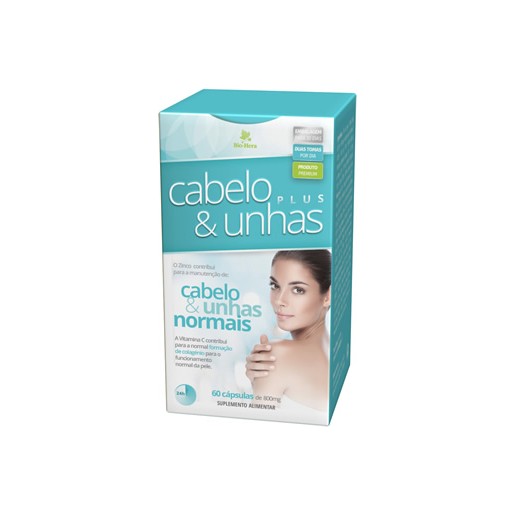 Bio-Hera Cabelo e Unhas Plus 60 cápsulas