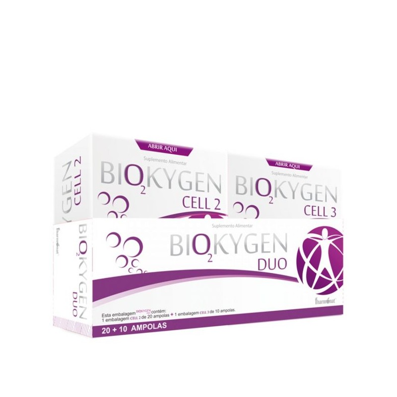 Fharmonat Biokygen Cell Duo Cell 2 + Cell 3 - 20 + 10 ampolas