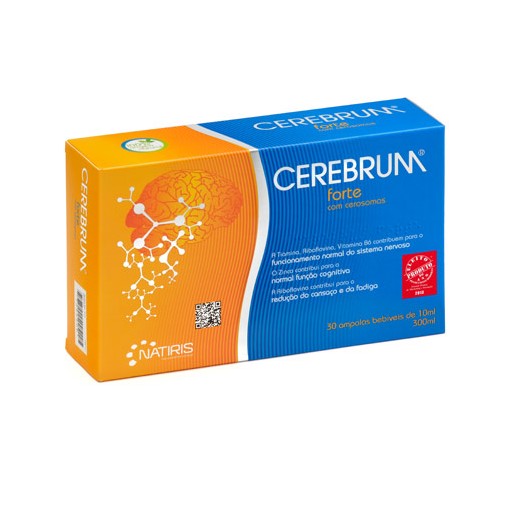 Natiris - Cerebrum Forte com Cerosomas 30 Ampolas