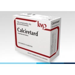 KVP Calciretard 100 drageias