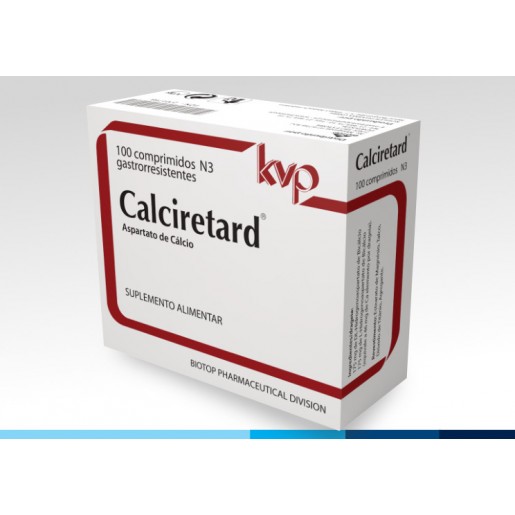 KVP Calciretard 100 drageias