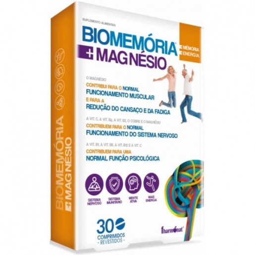 Fharmonat Biomemória Magnésio 30 Comprimidos