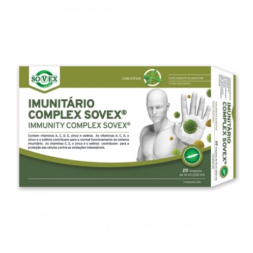 SOVEX® IMUNITARIO COMPLEX 20 Ampolas