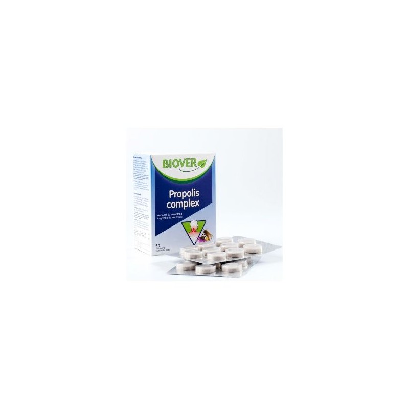 BIOVER PROPOLIS COMPLEX 50 COMPRIMIDOS PARA CHUPAR