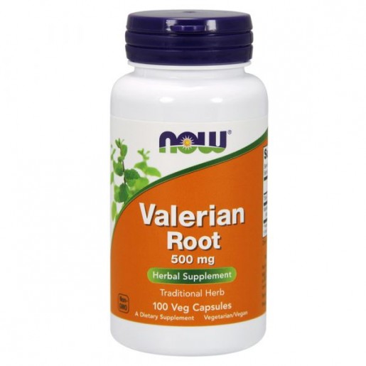 Now Raiz de Valeriana 500 mg 100 cápsulas