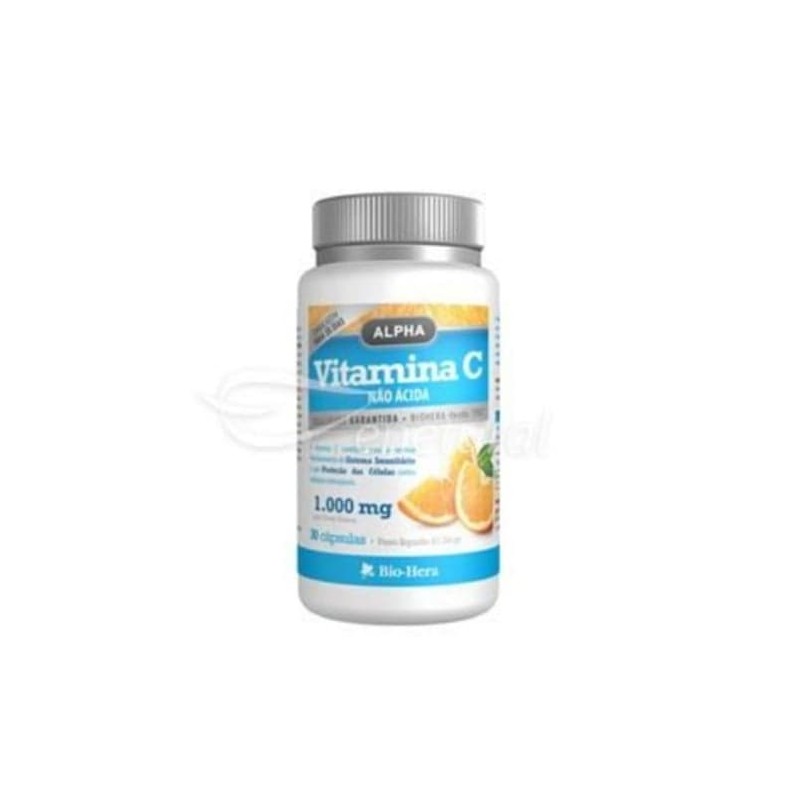 Bio-Hera Alpha Vitamina C Não Ácida 30 cápsulas