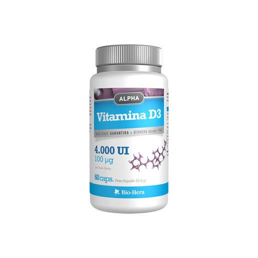 Bio-Hera Vitamina D3 4000 ui 60 Caps