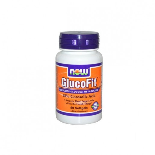 Now GlucoFit 60 softgels