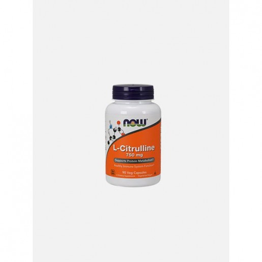 Now L-Citrulline 750mg 90 Cápsulas