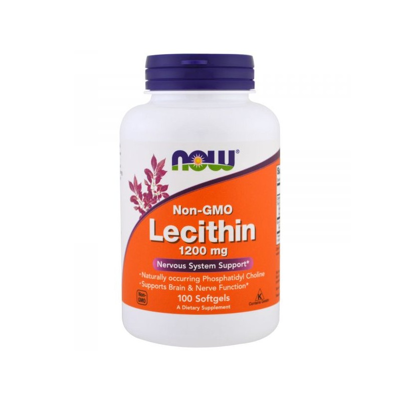 Now - Lecithin 1200mg 100 cáps.