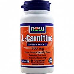 Now L-Carnitine 500mg 60 cápsulas