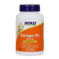 Now Borage Oil 1000mg 60...