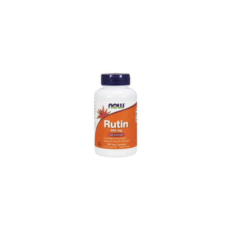 Now Rutin 450mg 100 cápsulas vegetais