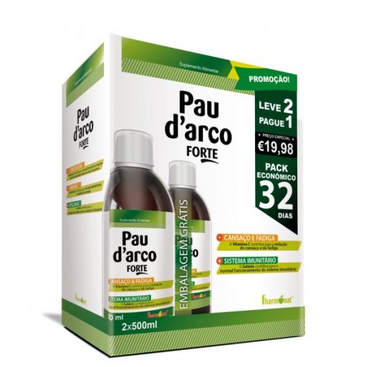 Fharmonat Pau d'Arco Extrato 500ml Leve 2 Pague 1