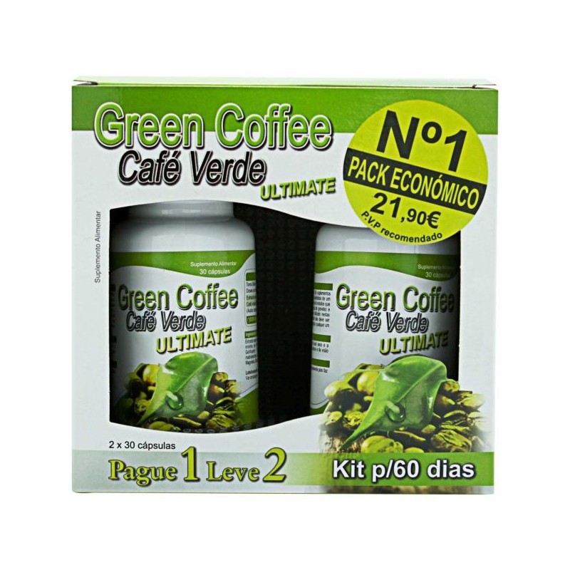 Fharmonat Green Coffe Ultimate PAGUE 1 LEVE 2 - 2*30caps