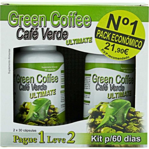 Fharmonat Green Coffe Ultimate PAGUE 1 LEVE 2 - 2*30caps
