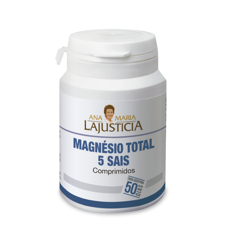 AML Magnésio Total 5 Sales 100 Comprimidos