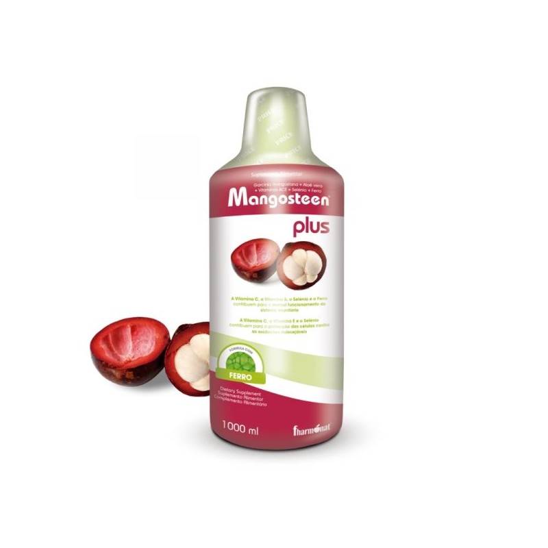 Fharmonat Mangosteen Plus com Ferro xarope 1000ml