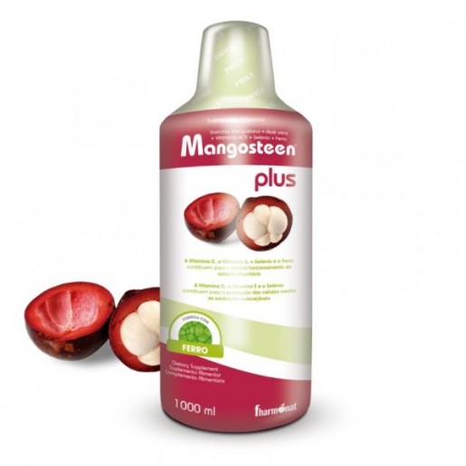 Fharmonat Mangosteen Plus com Ferro xarope 1000ml