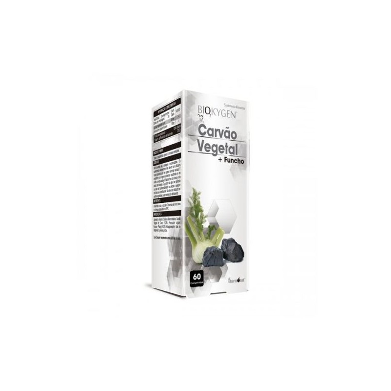 Fharmonat Biokygen Carvão Vegetal + Funcho 60 Cápsulas