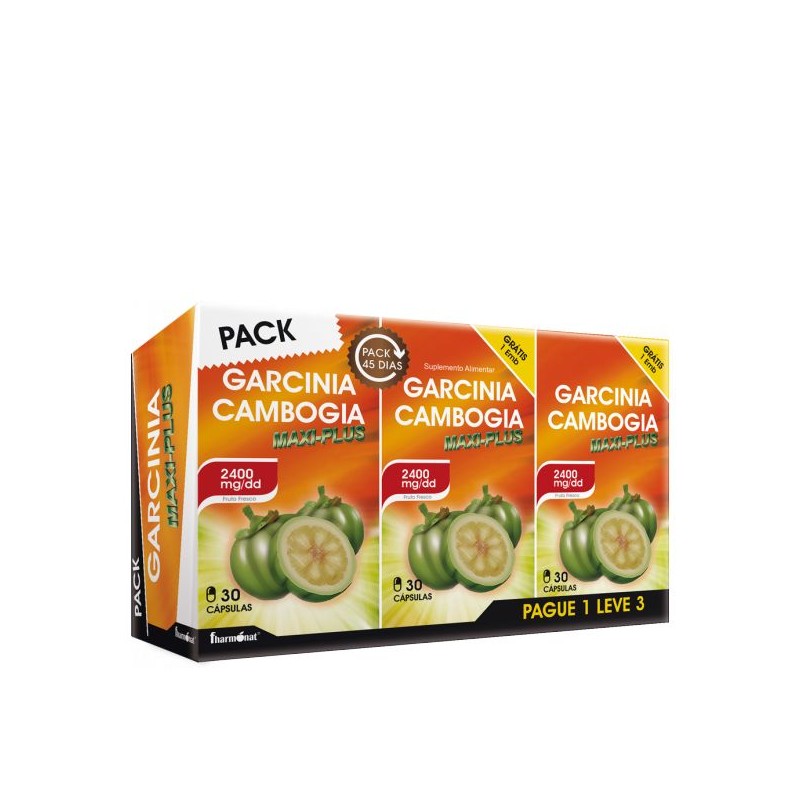 Fharmonat Pack Garcinia Cambogia Maxi Plus 3x30 Cápsulas